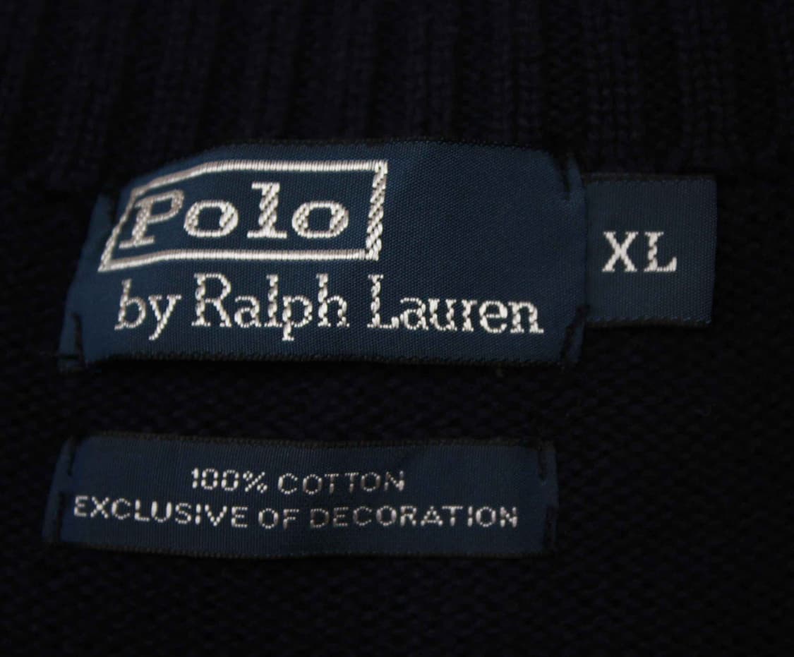 N-10557/폴로 정품 남성용 집업 가디건 XL 상품이미지3