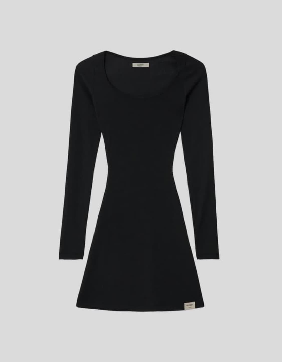 GLOWNY G CLASSIC RIB MINI DRESS 상품이미지2