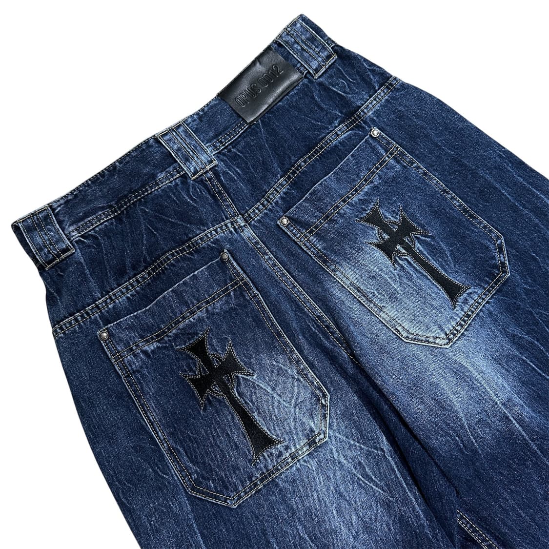 오퍼스 0012 Op.09 사바나 멜팅 데님 팬츠 상품이미지5