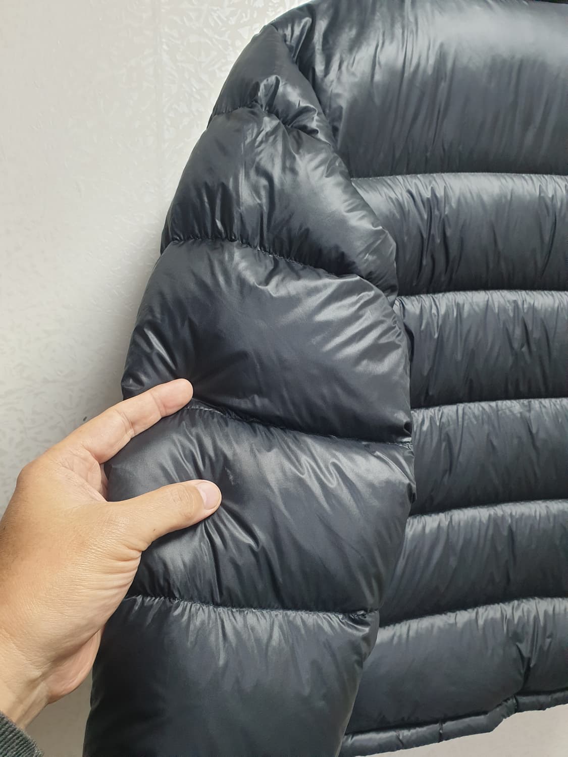 [남95] 노스페이스 메트로패딩 유광블랙 상품이미지7