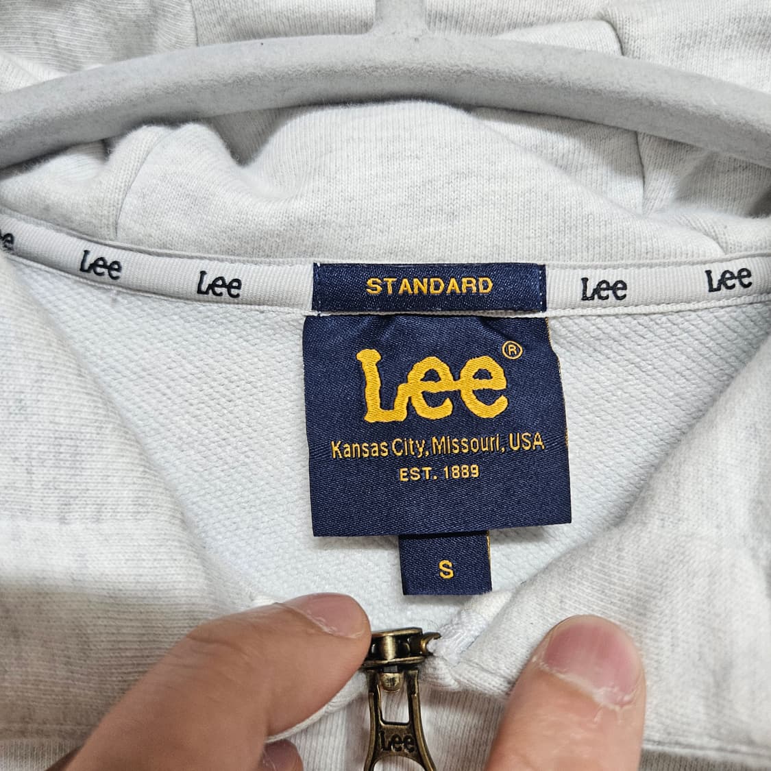 Lee 리 2way 후드집업 상품이미지3