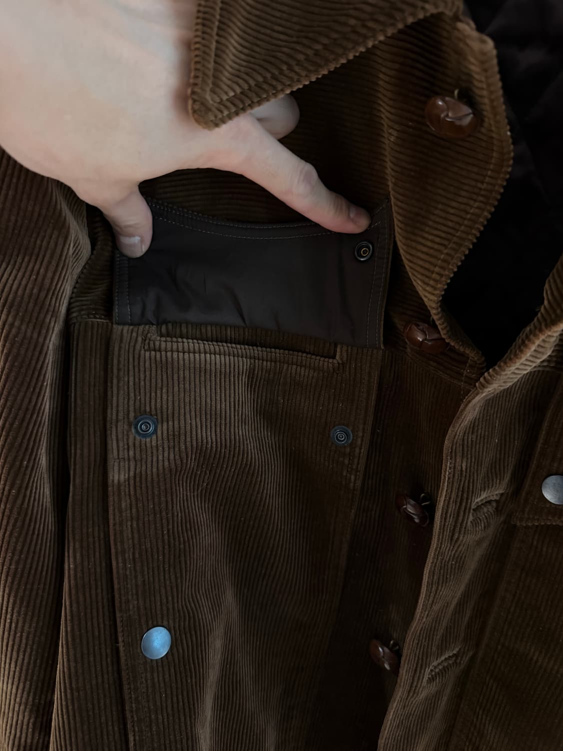 넘버나인 코듀로이 자켓 상품이미지3