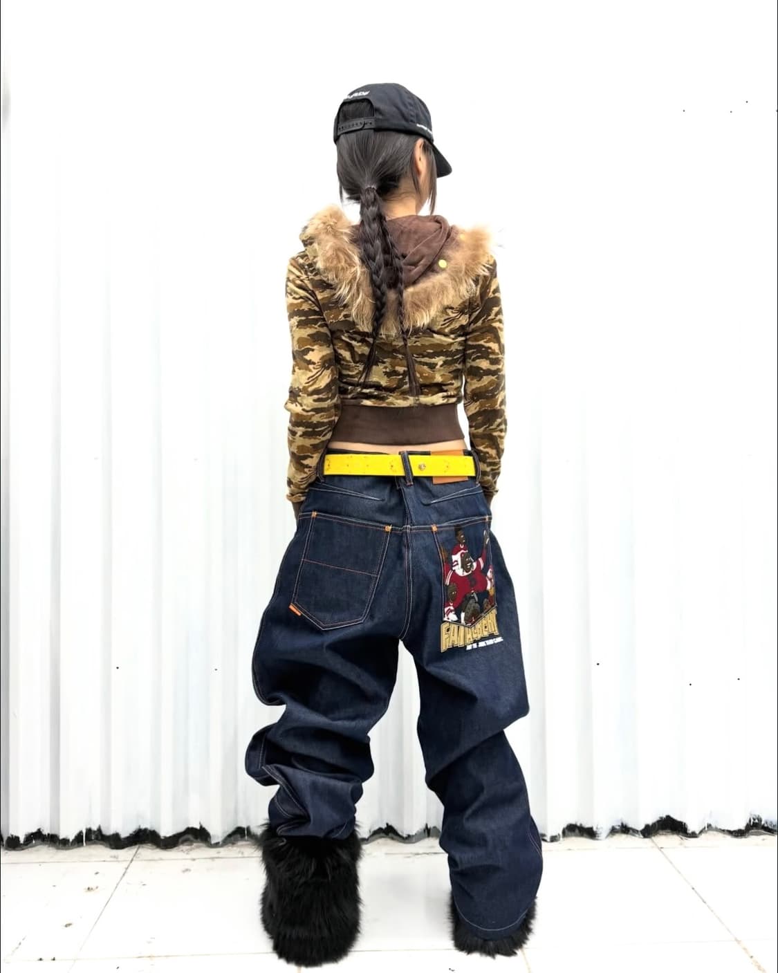 Fubu Platinum old school denim pants 상품이미지2