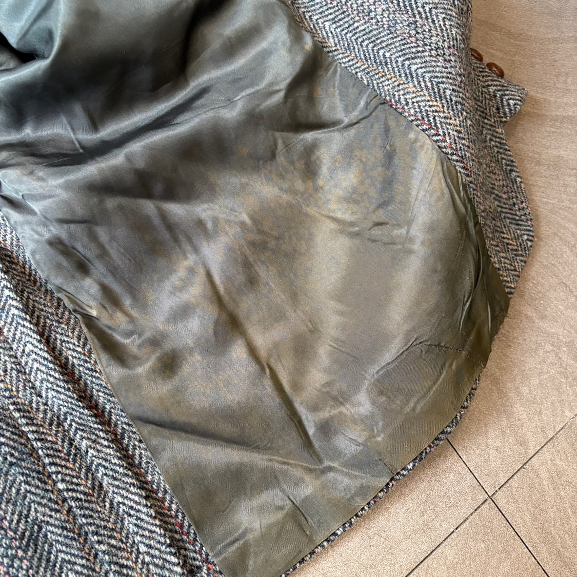 해리스트위드 정품 울 자켓 상품이미지8