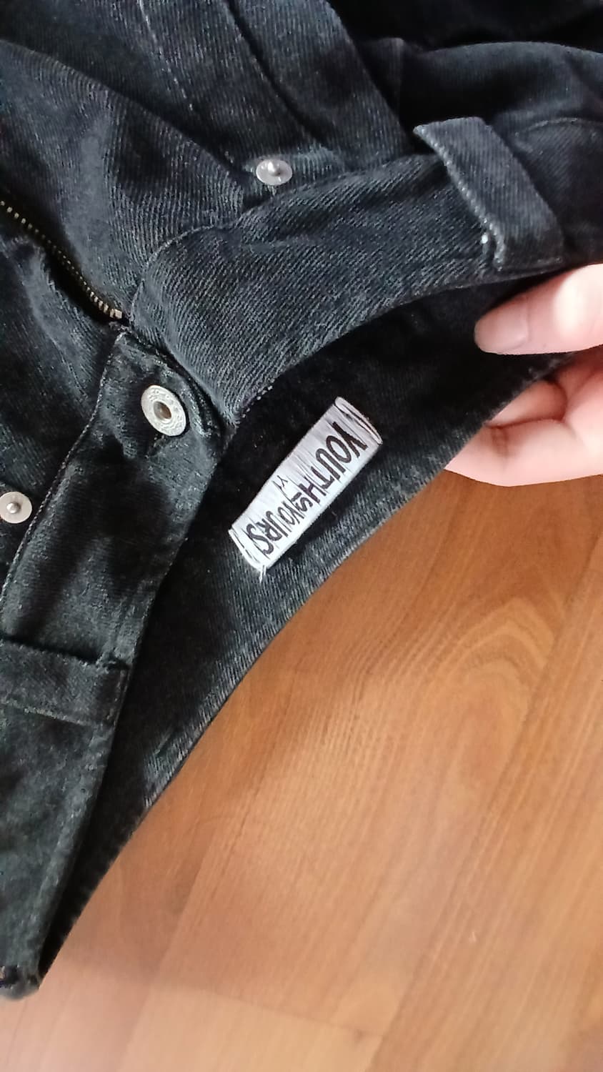 유스이즈유어스 Y5 PEACE WIDE PANTS(BLACK) 상품이미지3