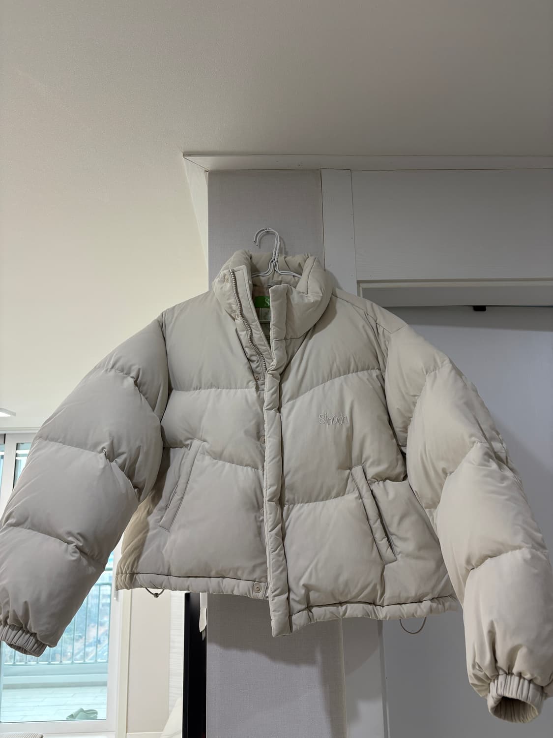 [sinoon] 아이보리 숏패딩 상품이미지1