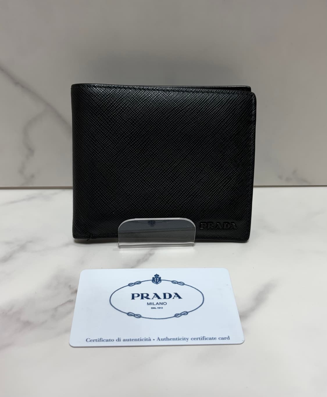 [정품] 프라다 사피아노 투톤 반지갑 상품이미지1