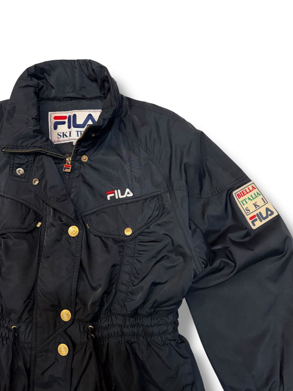 90s 휠라 우먼스 스키팀 숏 자켓 (L)    상품이미지2