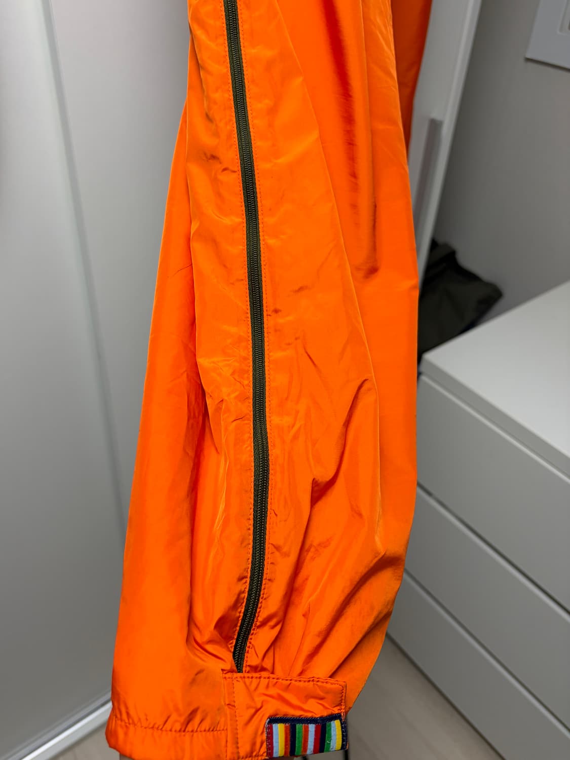 아디다스 00s 오렌지 사이드 지퍼 올드스쿨 트랙팬츠 상품이미지7