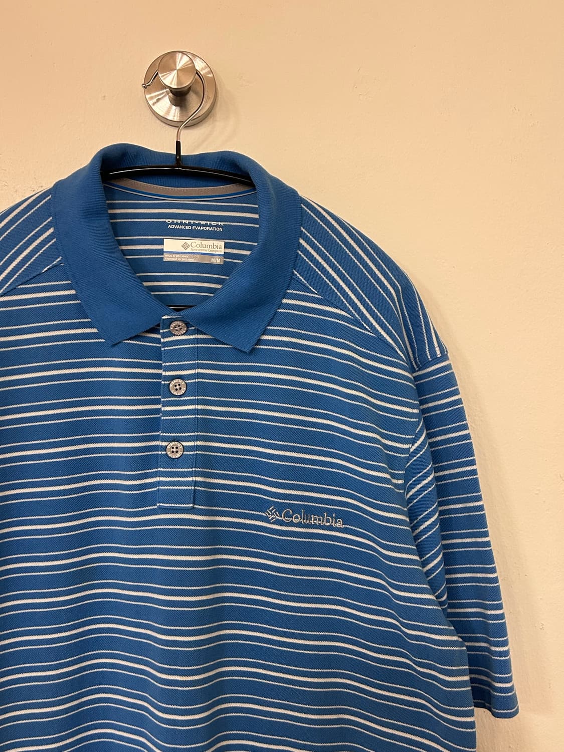 컬럼비아 남성 스트라이프 폴로티 M 상품이미지3