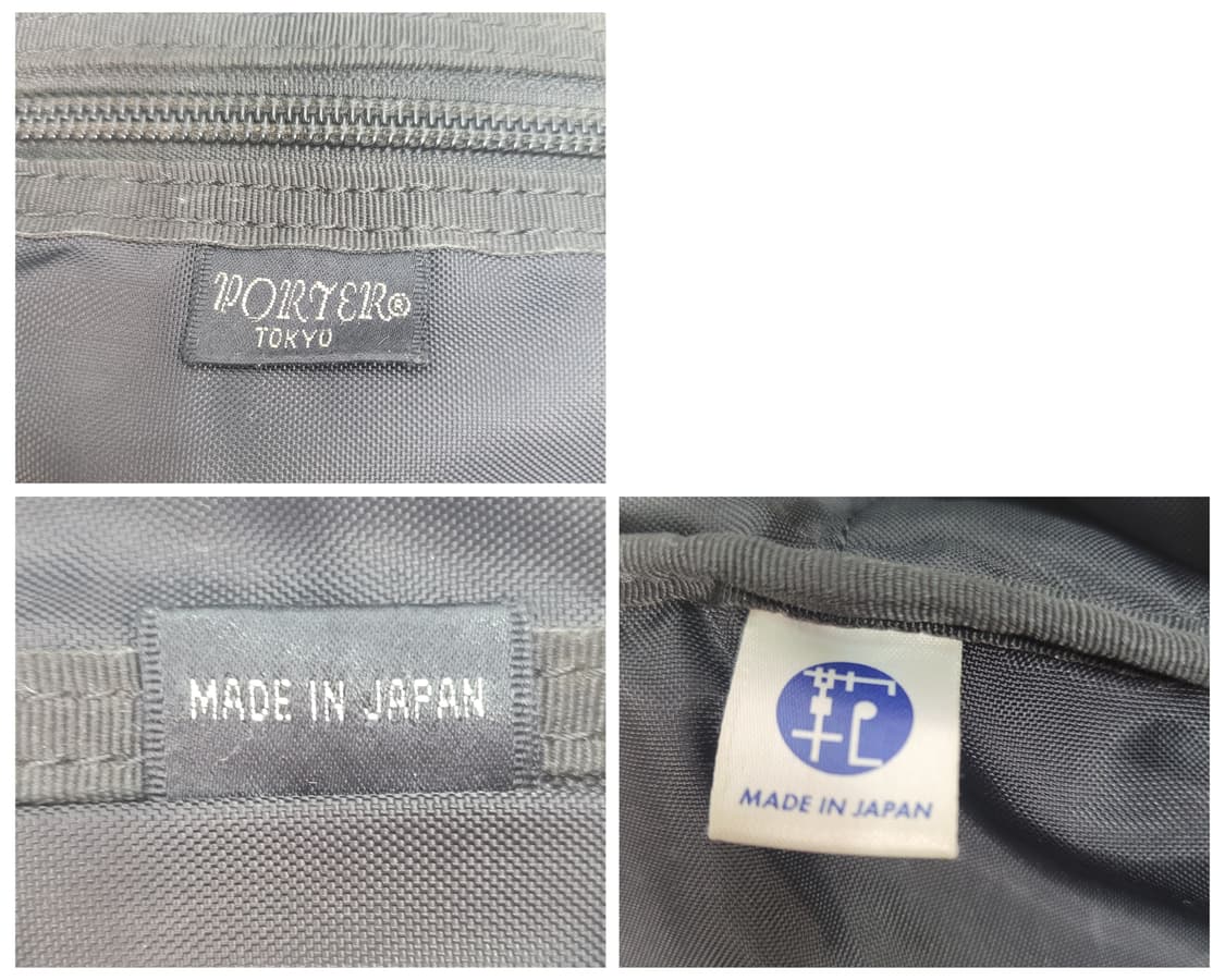 포터 Cire 유광 블랙 코팅 백팩 배낭 남여공용 상품이미지10