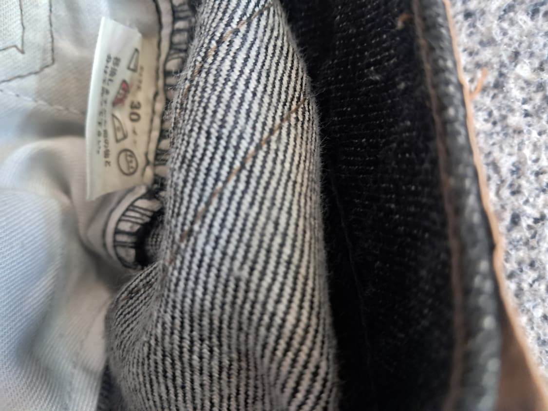 리바이스503 블랙진 상품이미지5