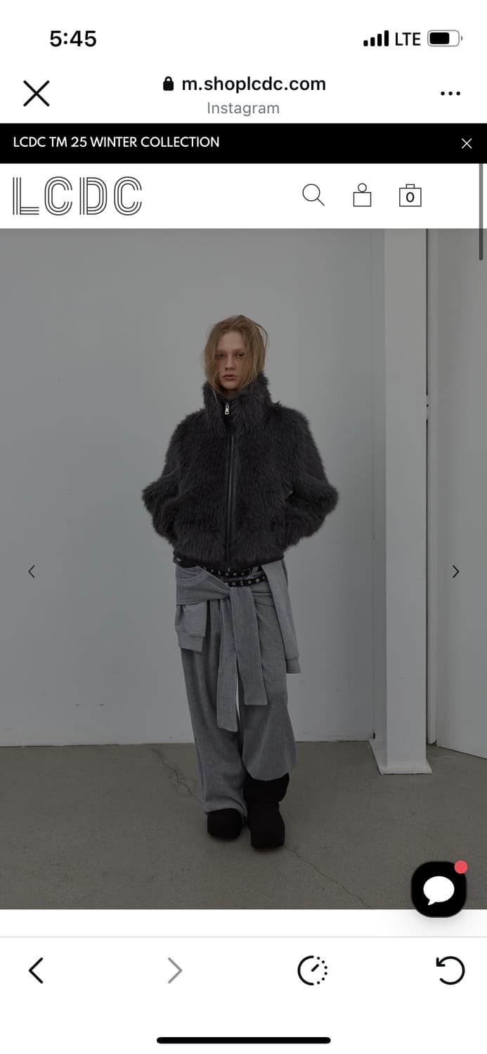 lcdc 퍼집업 그레이 상품이미지2