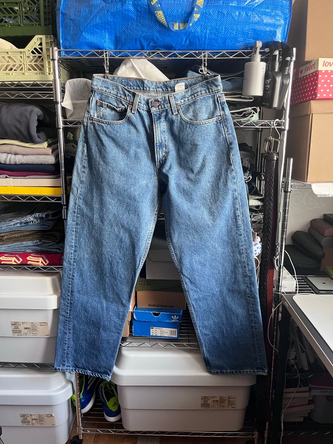 90s usa 리바이스 565 와이드 레그 상품이미지1