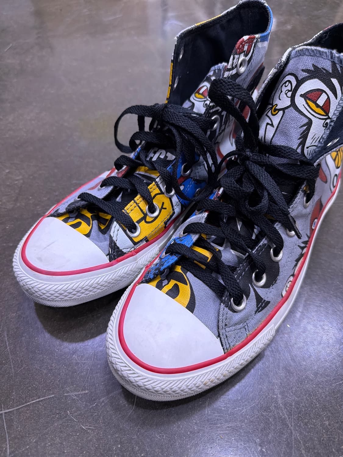 컨버스 x 고릴라즈 올스타 척테일러 하이탑 스니커즈 260 상품이미지3