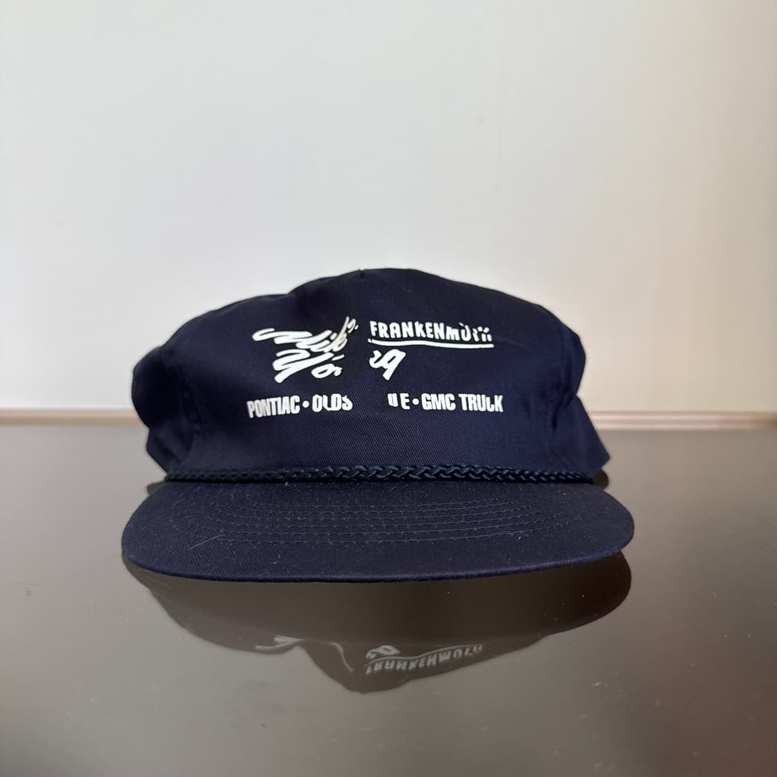 USA 네이비 빈티지 모자 볼캡 vintage cap 트러커 상품이미지1
