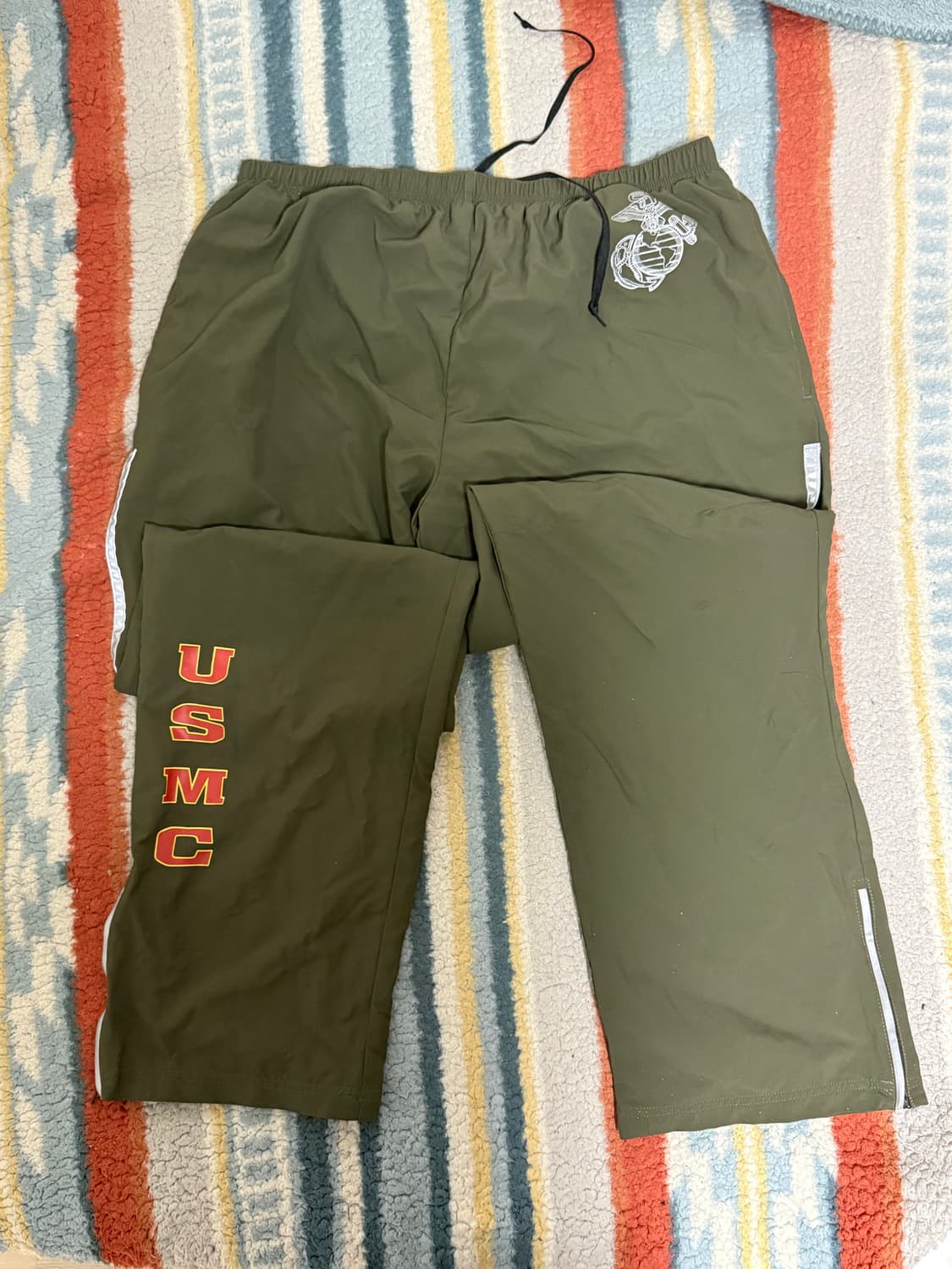 [새상품/레어] 뉴발란스 군납 미해병대 PT 트랙 팬츠 상품이미지3