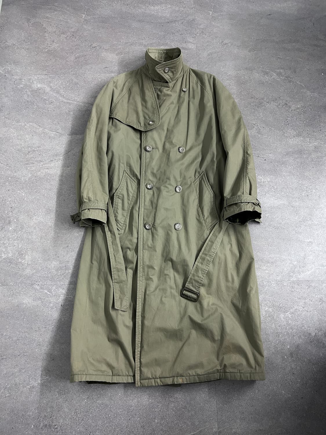 아르마니 90‘s 아카이브 트렌치 코트 상품이미지6