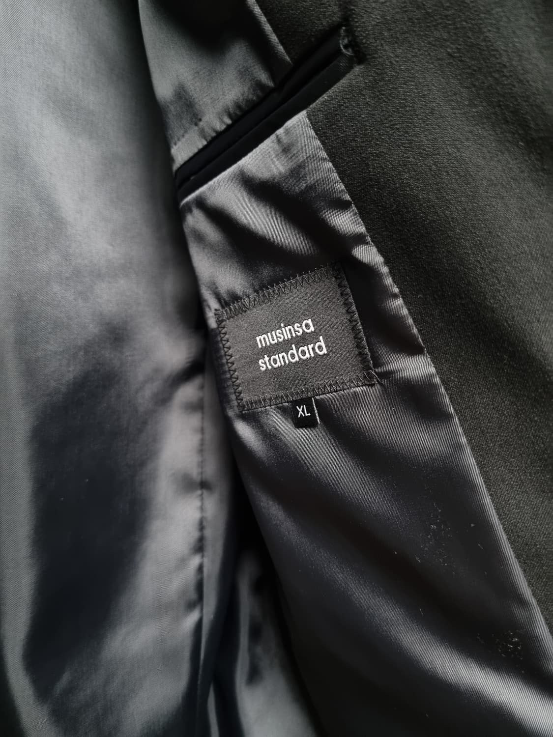 무신사스탠다드 오버사이즈  3버튼  자켓 상품이미지2