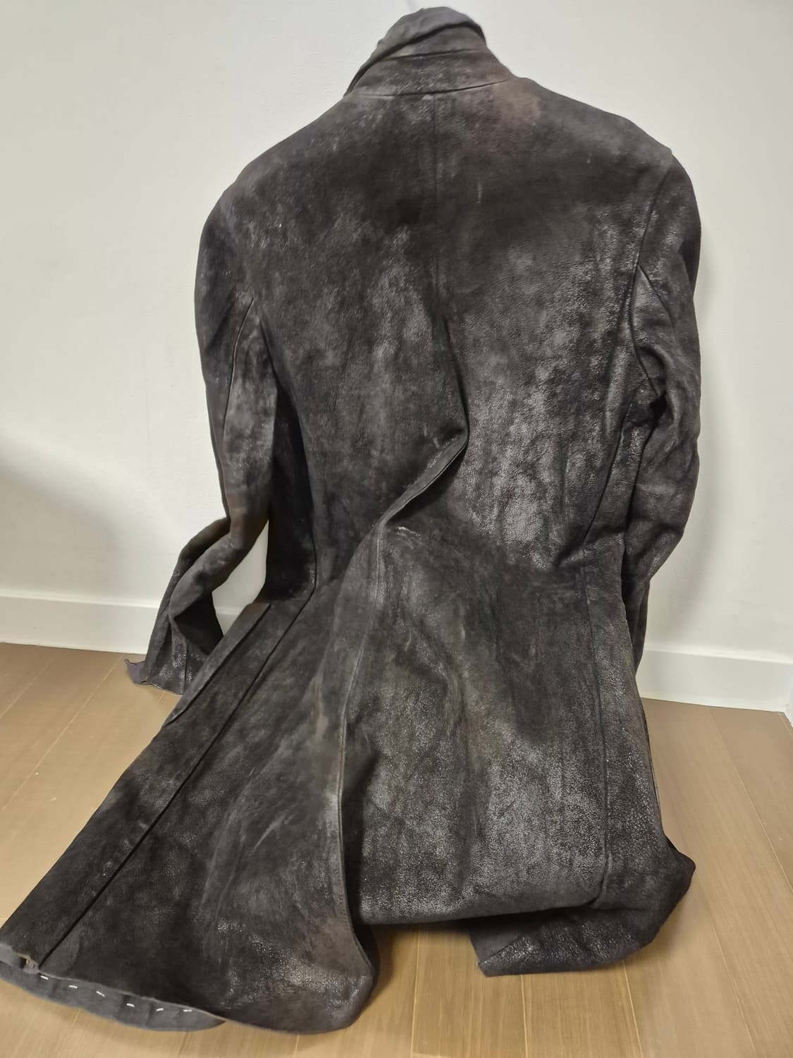 Maurizio Altieri 홀스 레더 코트 상품이미지2