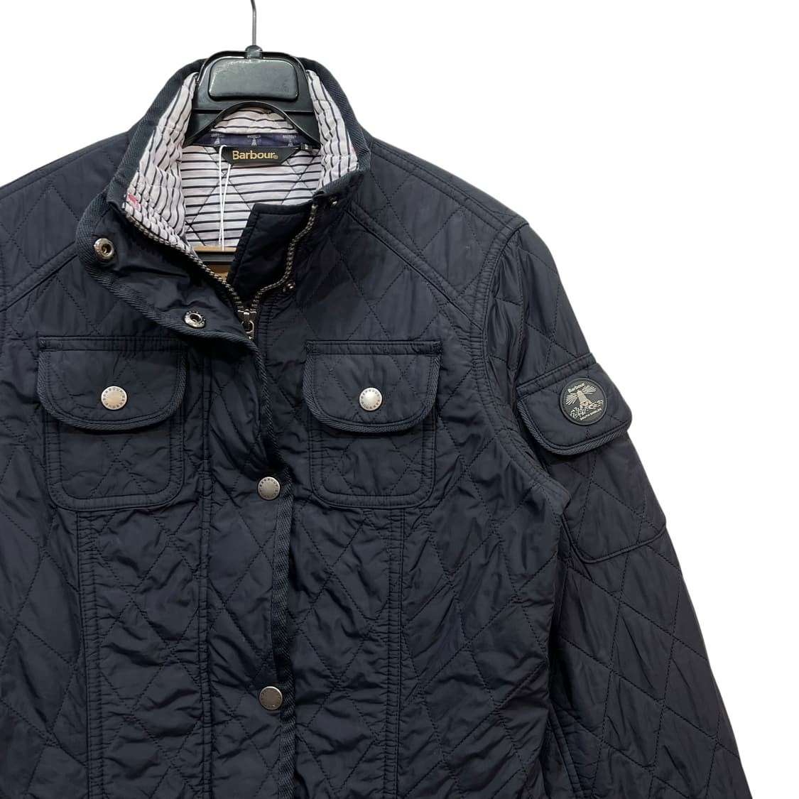 Barbour Black Quilted Utility 상품이미지2