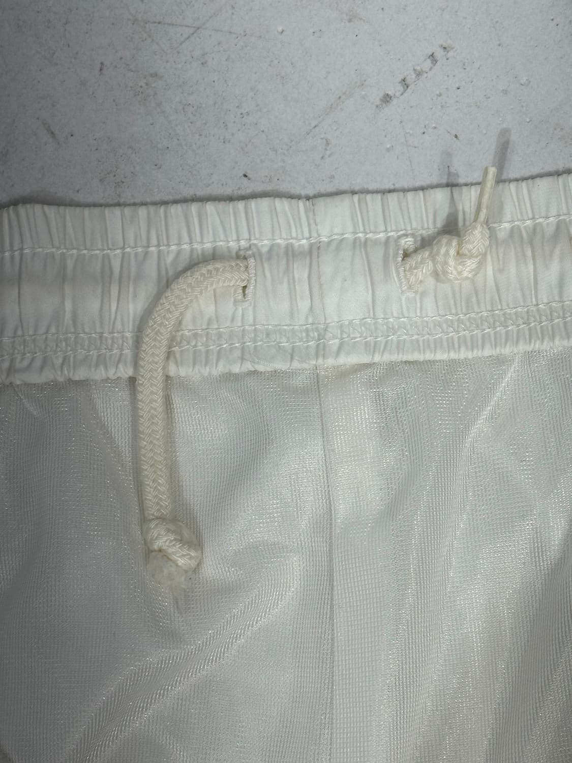 나이키 화이트 와이드 블랙 사이드 라인 트랙 팬츠 추리닝 바지 XL 상품이미지8