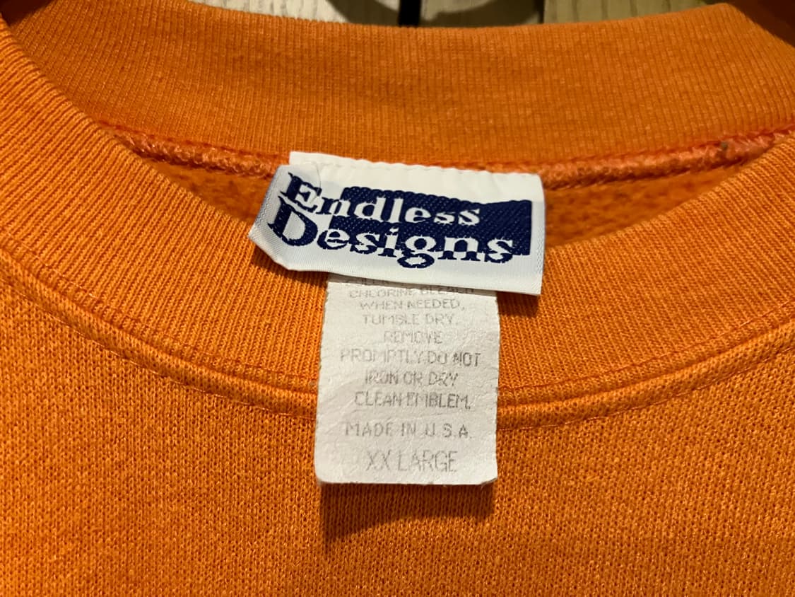 빈티지 90s USA Endless Designs 스파이더웹 스웻셔츠  상품이미지3