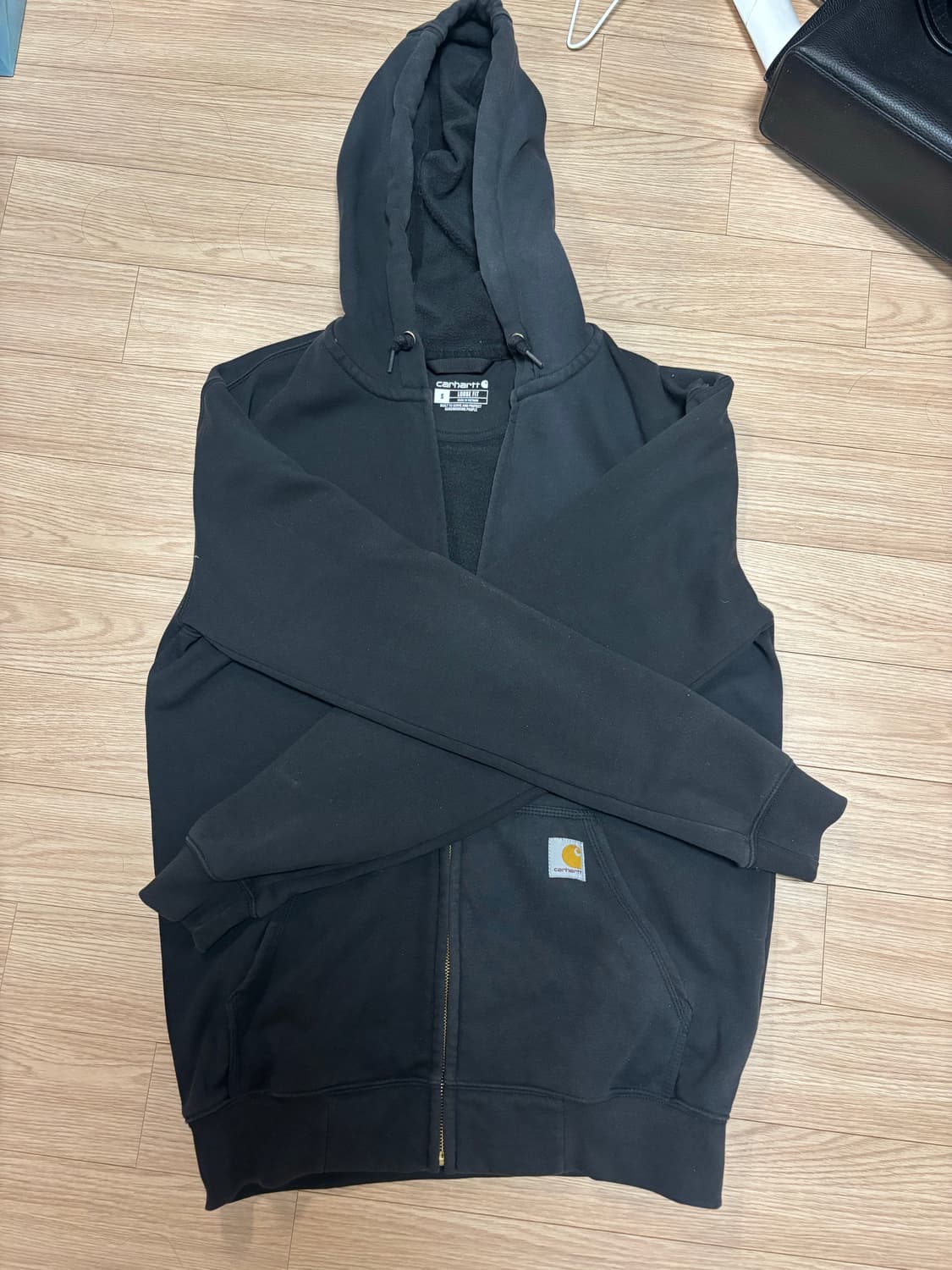 칼하트 루즈핏 후드집업 상품이미지1