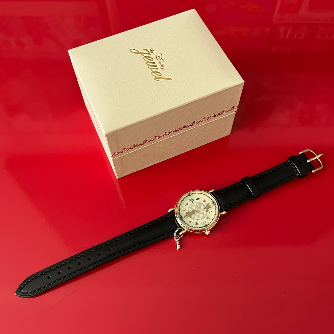 새상품/빈티지) 디즈니주얼 앨리스 여성 손목시계 상품이미지2