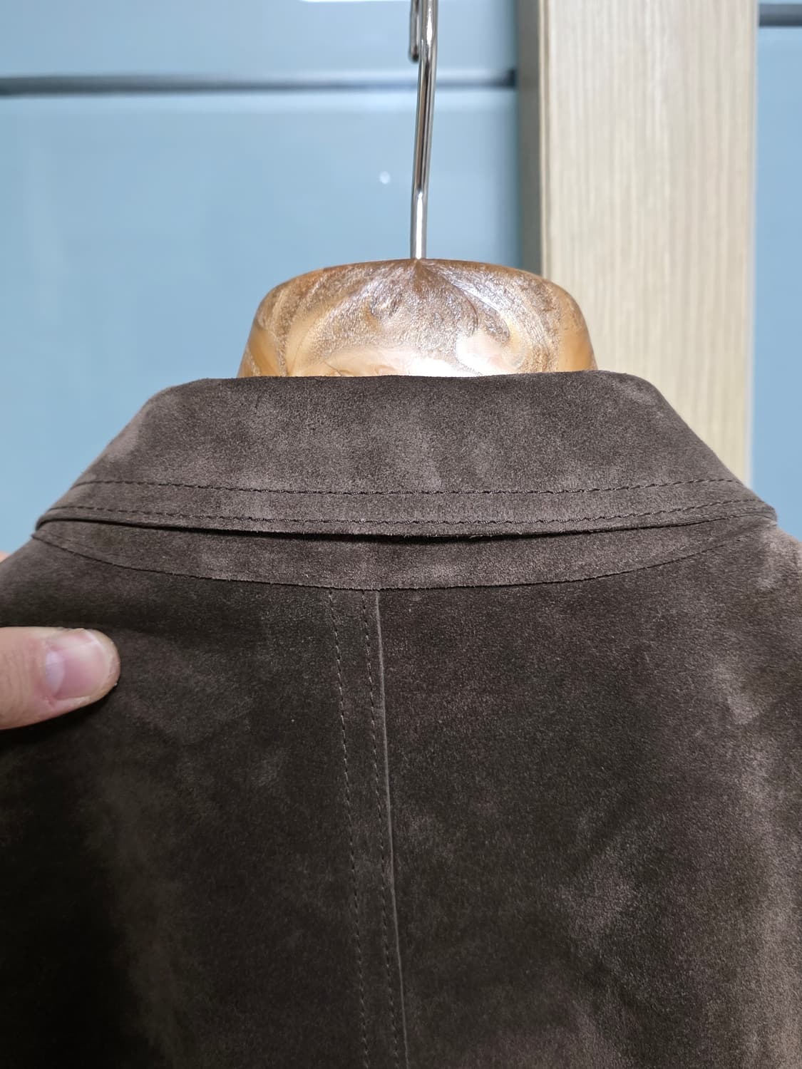 42 새제품 택포180만)25fw드레익스 스웨이드초어 다크브라운 상품이미지8