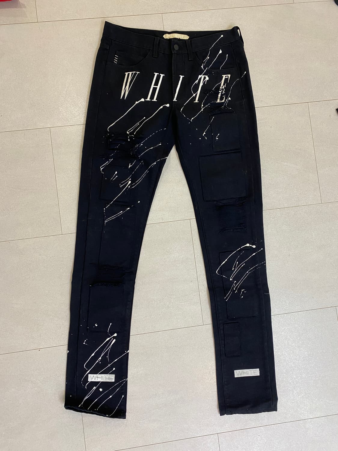 15s/s offwhite 페인팅 디스진 상품이미지1