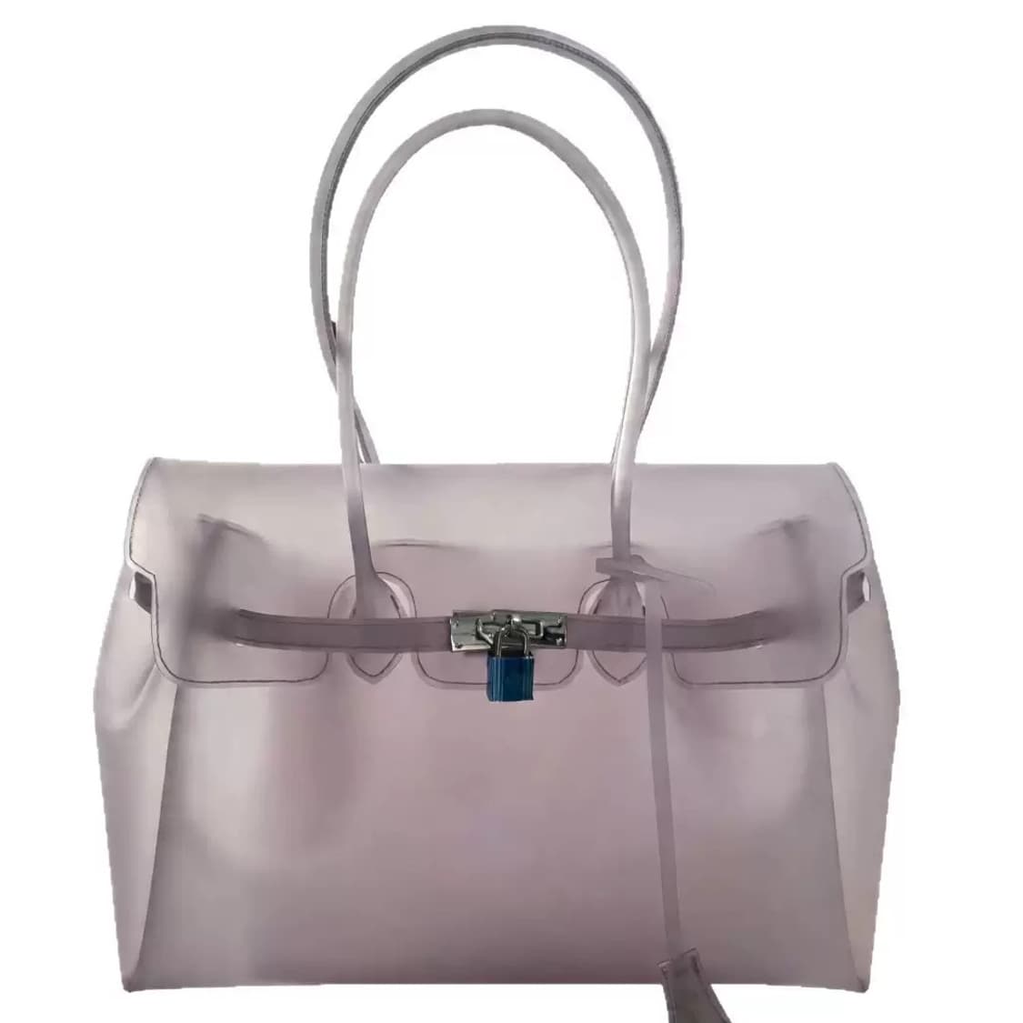 (고퀄) Kiikii 키키 젤리 버킨백 연보라🌂 상품이미지1