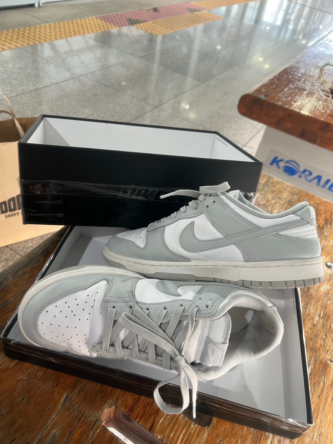 나이키 덩크 로우 그레이 사이즈 270 A++급 상품이미지4