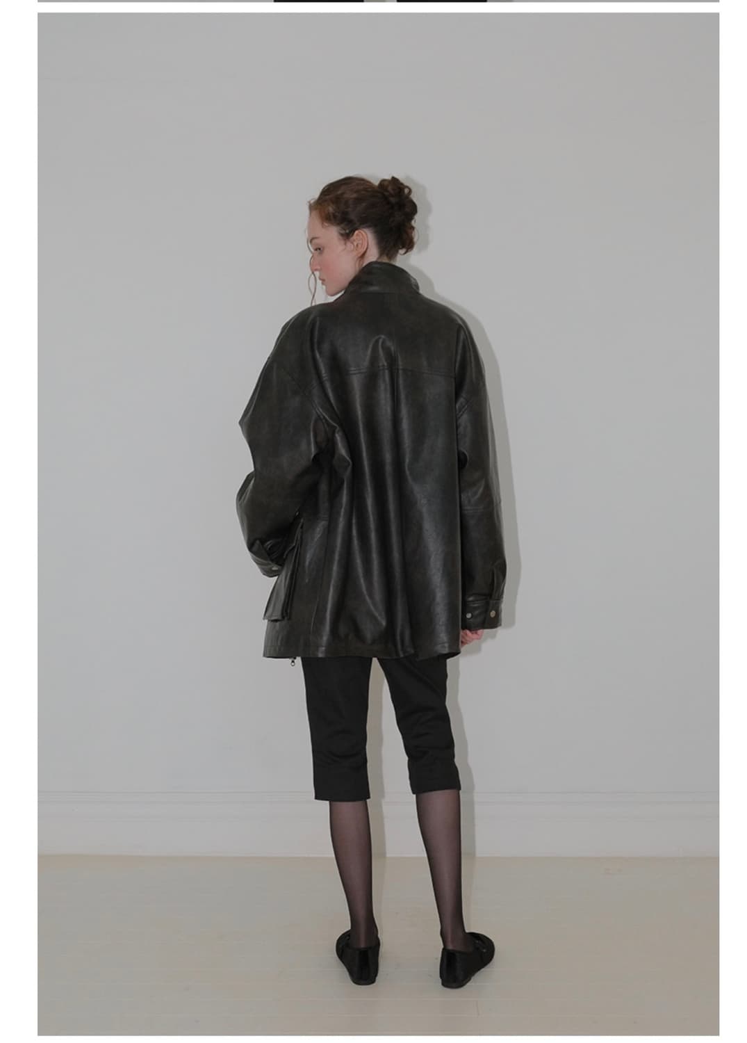 에트몽 레더 퍼 코트  상품이미지4