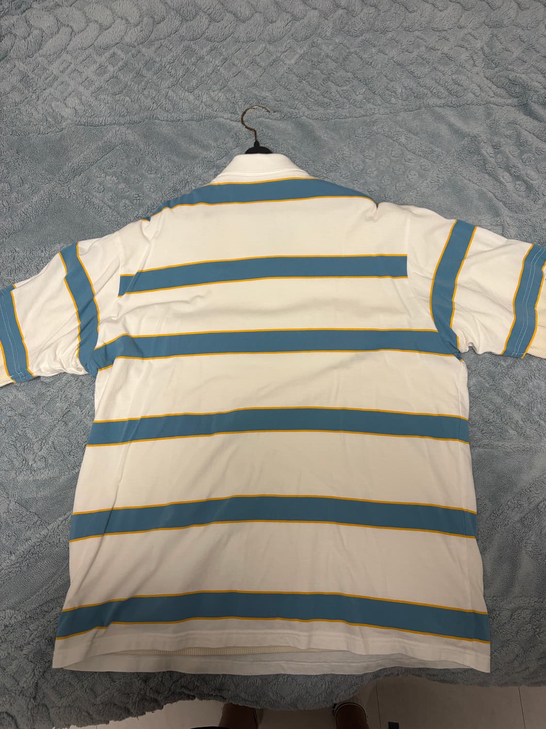 슈프림X디키즈 써멀 폴로 화이트 상품이미지3