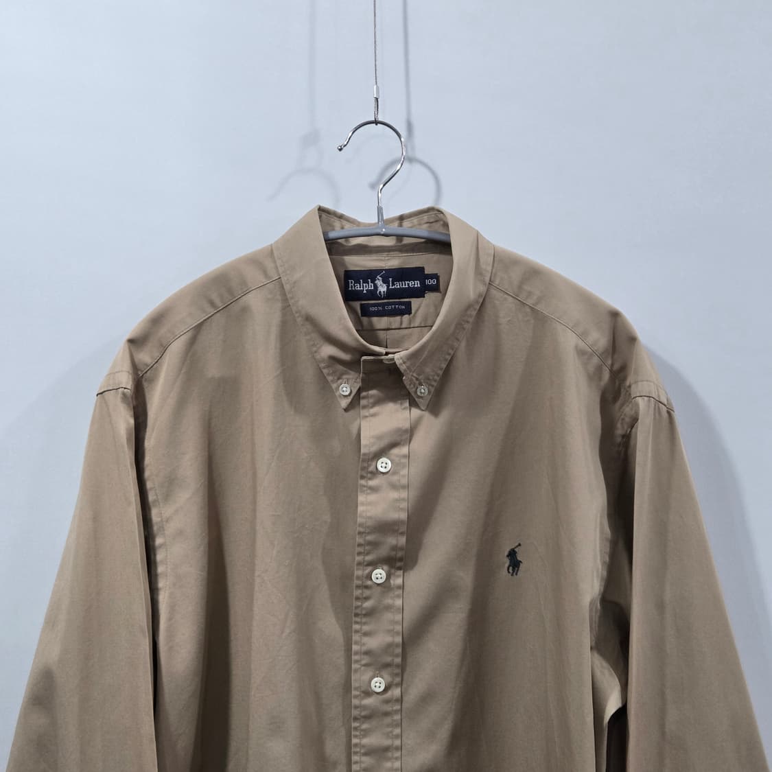 폴로랄프로렌 버튼다운 솔리드 셔츠 100 상품이미지2