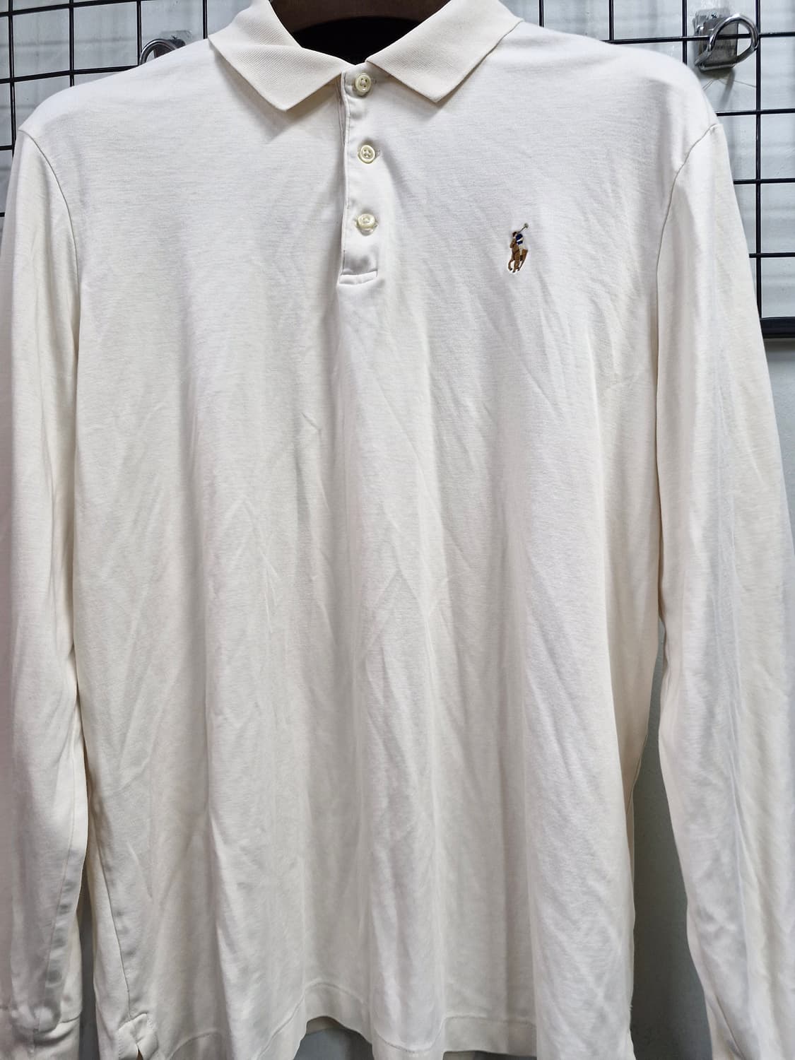 100L 폴로랄프로렌 카라 긴팔티. 상품이미지5
