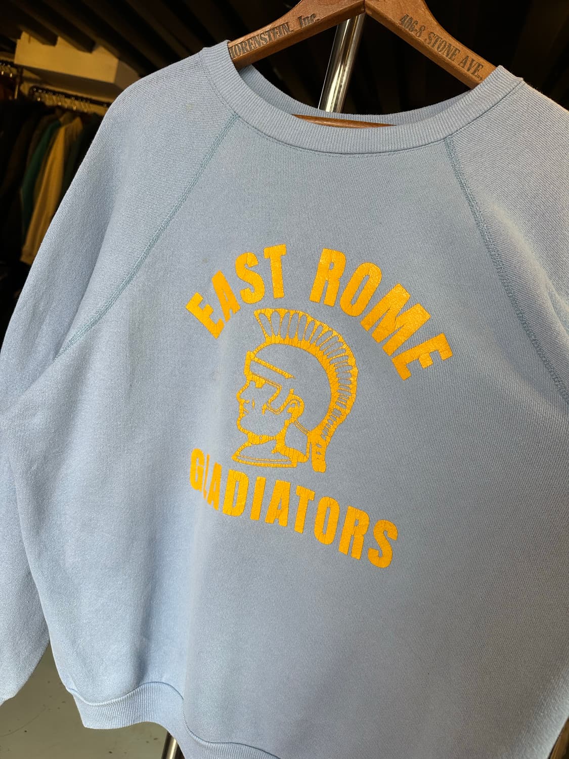 90s 50/50 프린팅 스웻 셔츠 made in usa 상품이미지4