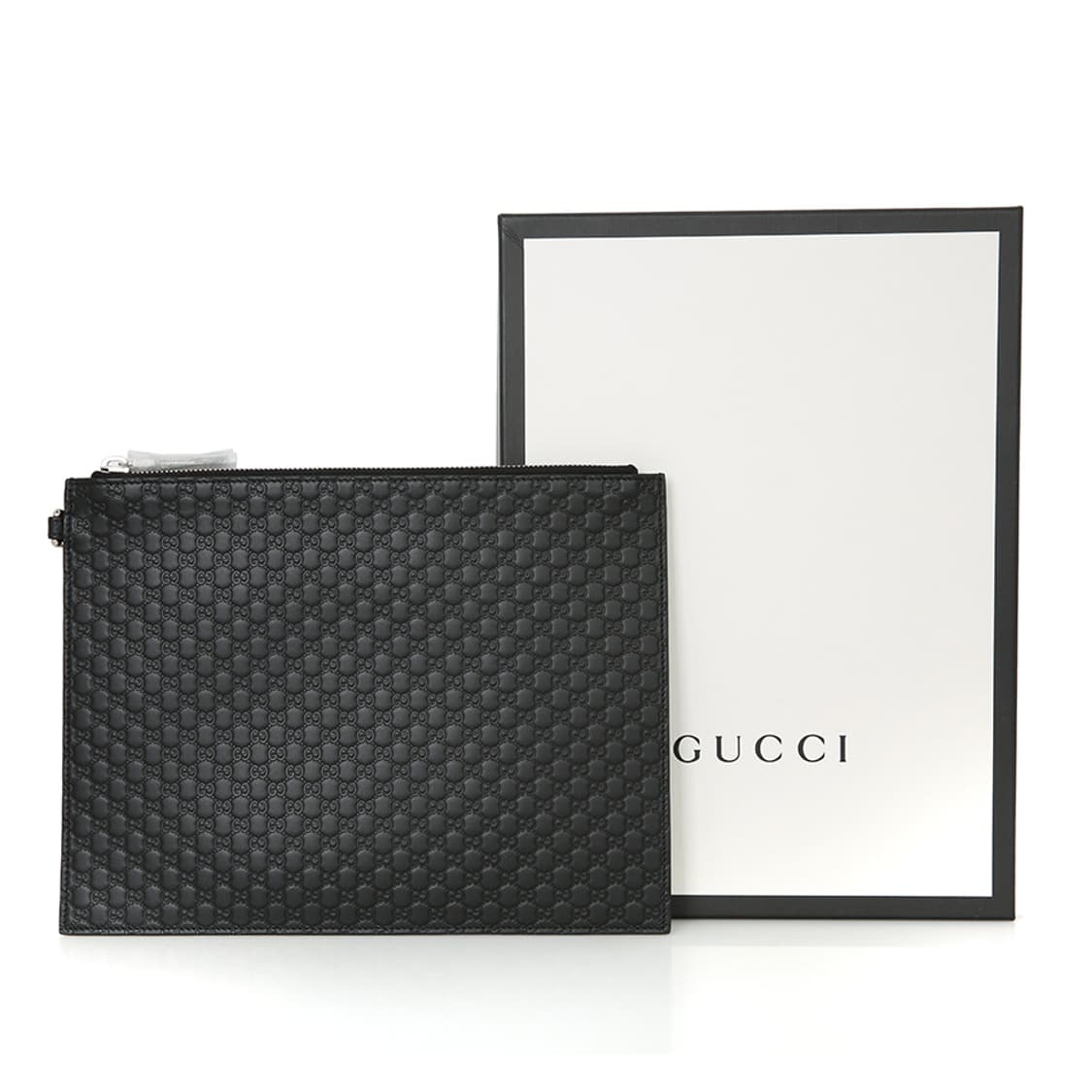 구찌 마이크로시마 클러치 블랙 씨마 지퍼파우치 544477 상품이미지10