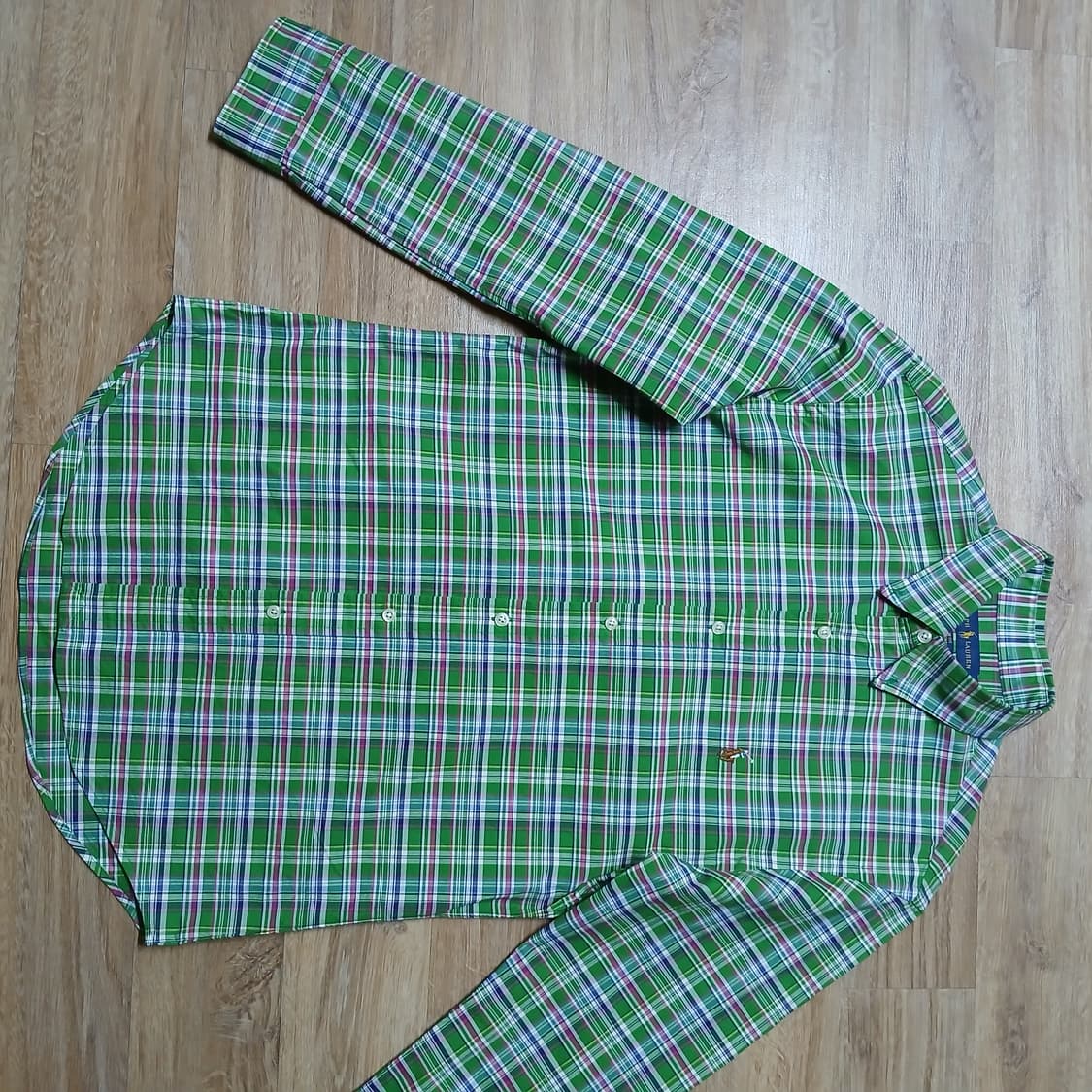polo 폴로 랄프로렌 체크 셔츠 남방 95 m 상품이미지4