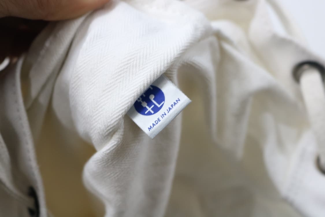 PORTER 포터 화이트 헤링본 코튼 캔버스 백팩 상품이미지10