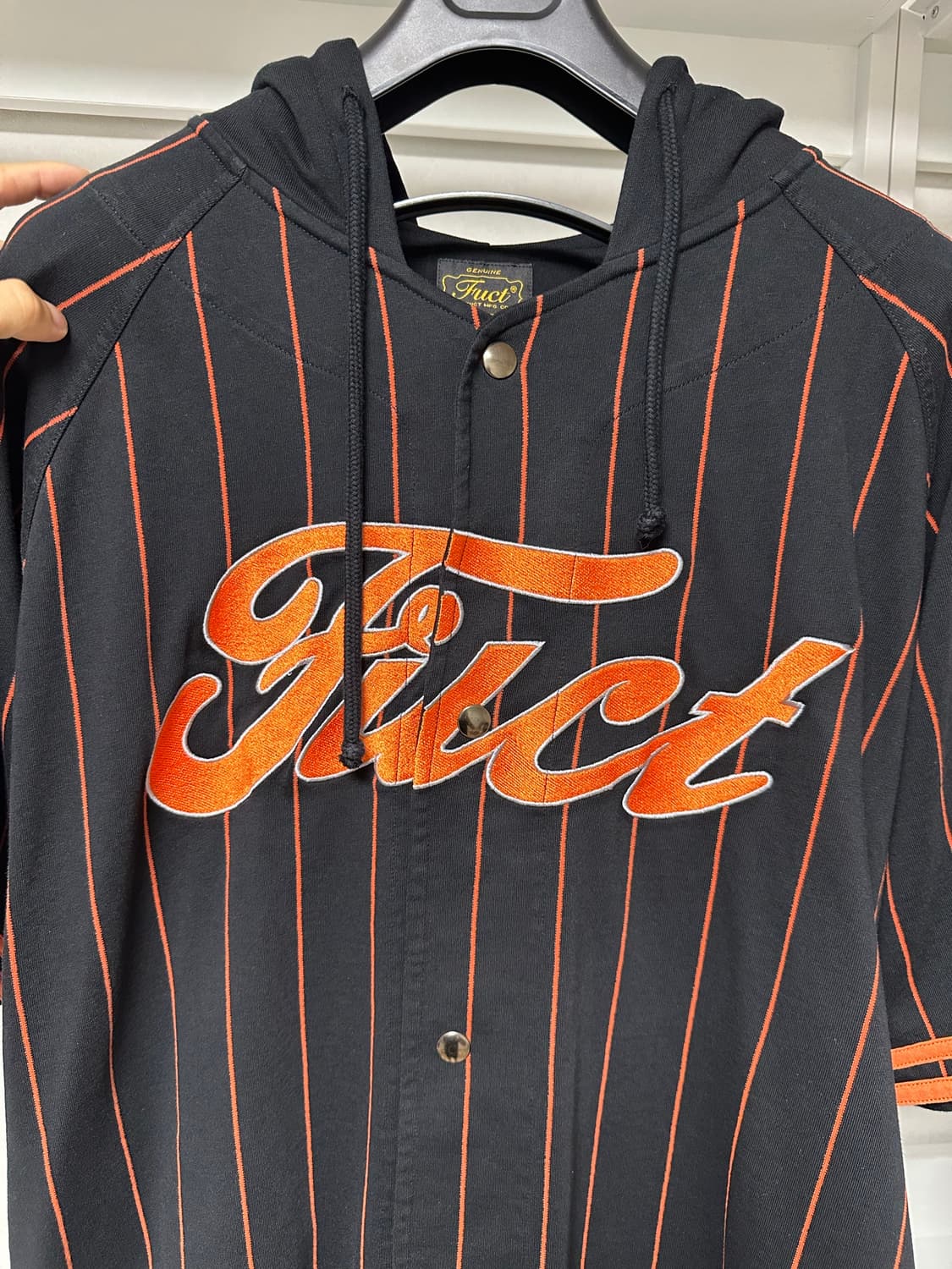 FUCT 베이스볼 후드 M 급처 상품이미지3