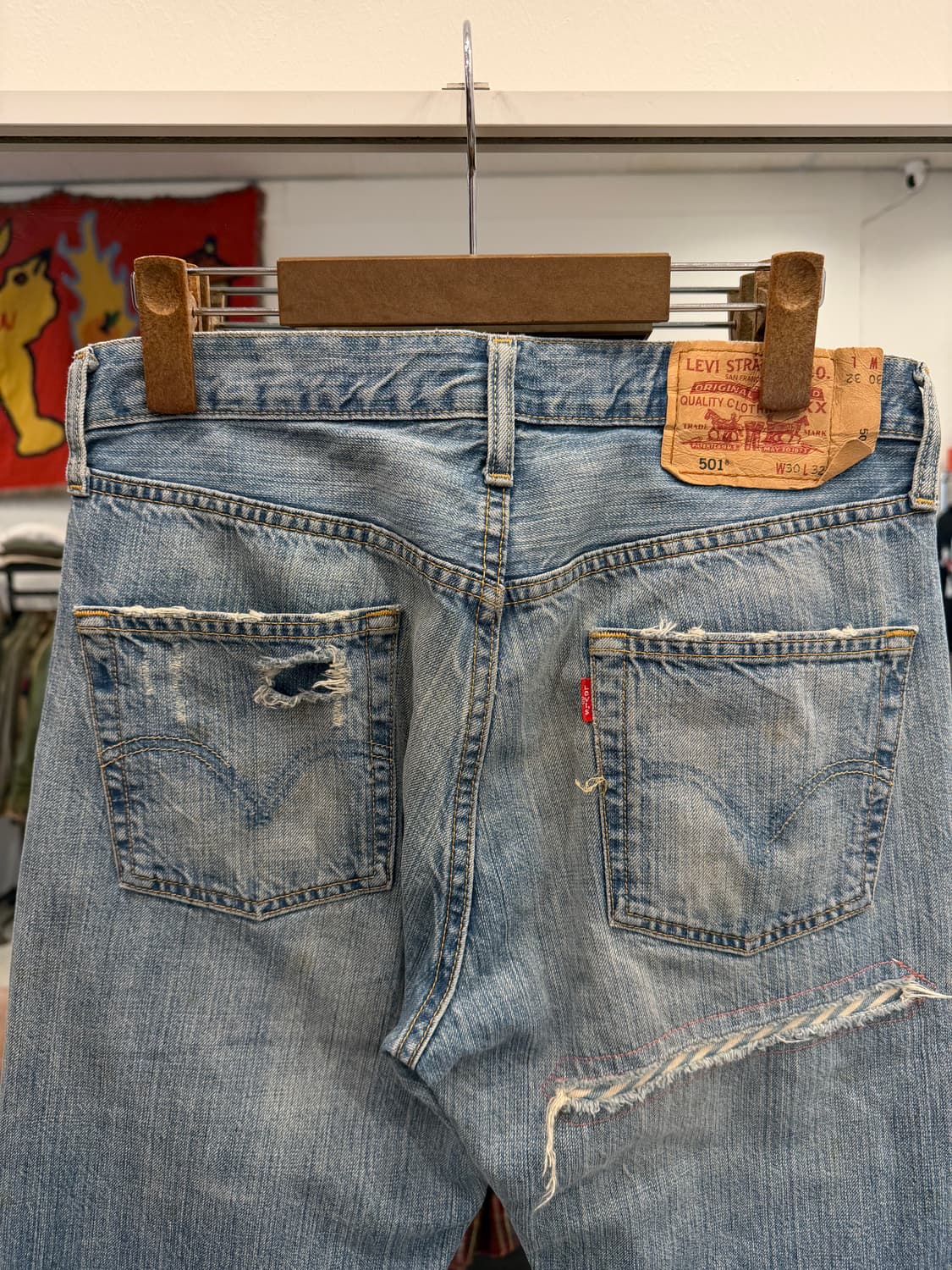 00s Levis 리바이스 501 빈티지 데님 팬츠 (30inch) 상품이미지6