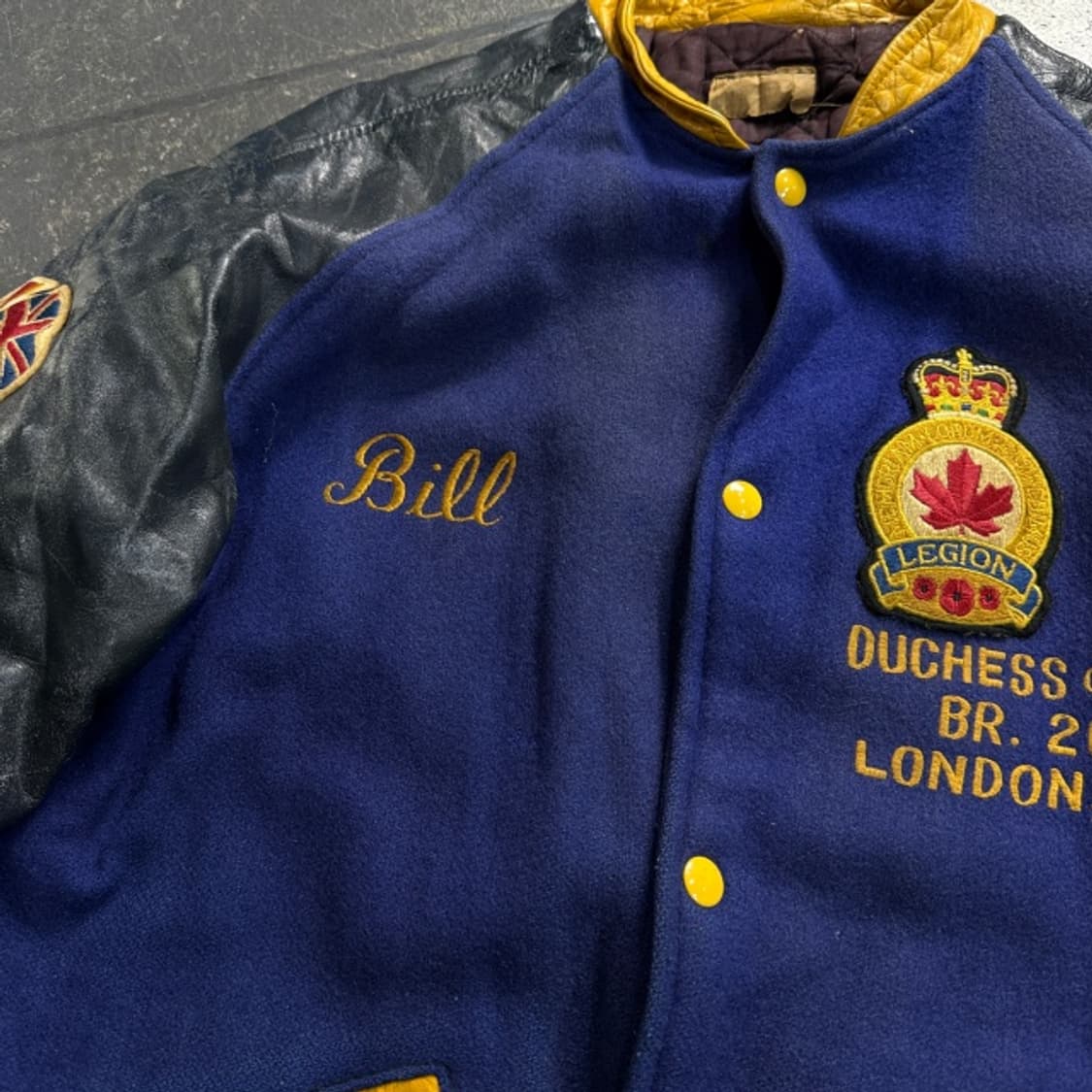 100 80s 캐나다 버나비 레기온 바시티 자켓  상품이미지3