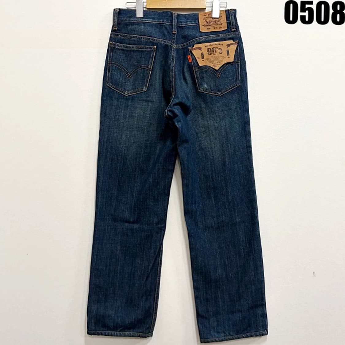 리바이스 206 중청 워싱 스트레이트핏 데님 팬츠 W78L86 0508 상품이미지9