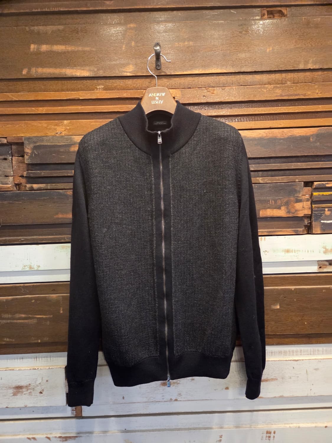 휴고보스 블랙라벨 짚업 가디건 상품이미지9