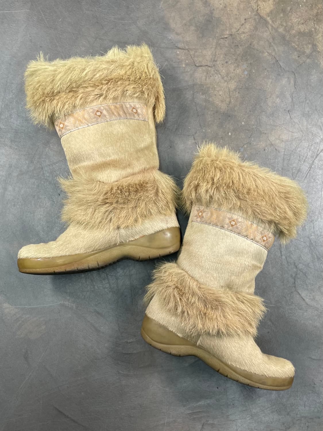 Tecnica 고트 퍼 부츠 상품이미지4