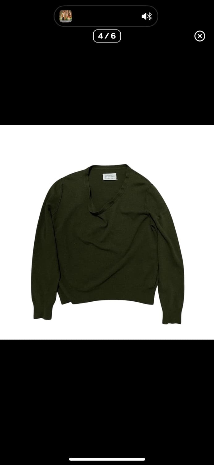 메종 마르지엘라 루즈넥 니트 상품이미지1