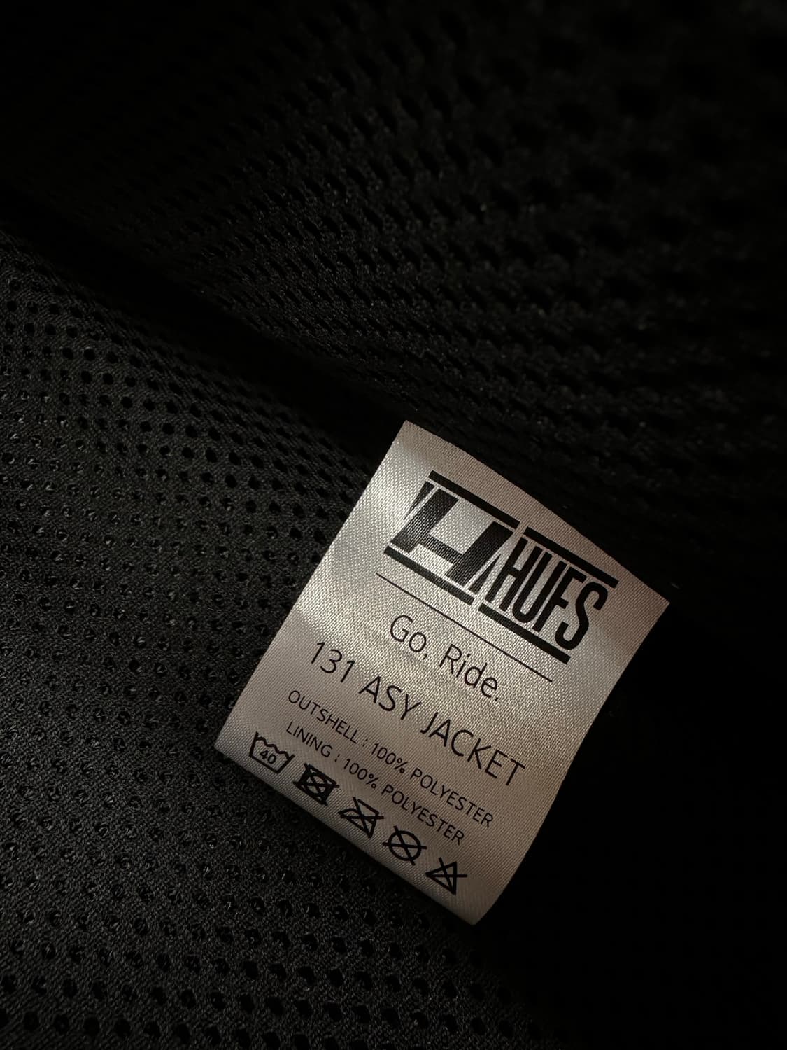 (L)HUFS 매쉬 모터사이클 레이싱 바이커 자켓 상품이미지6