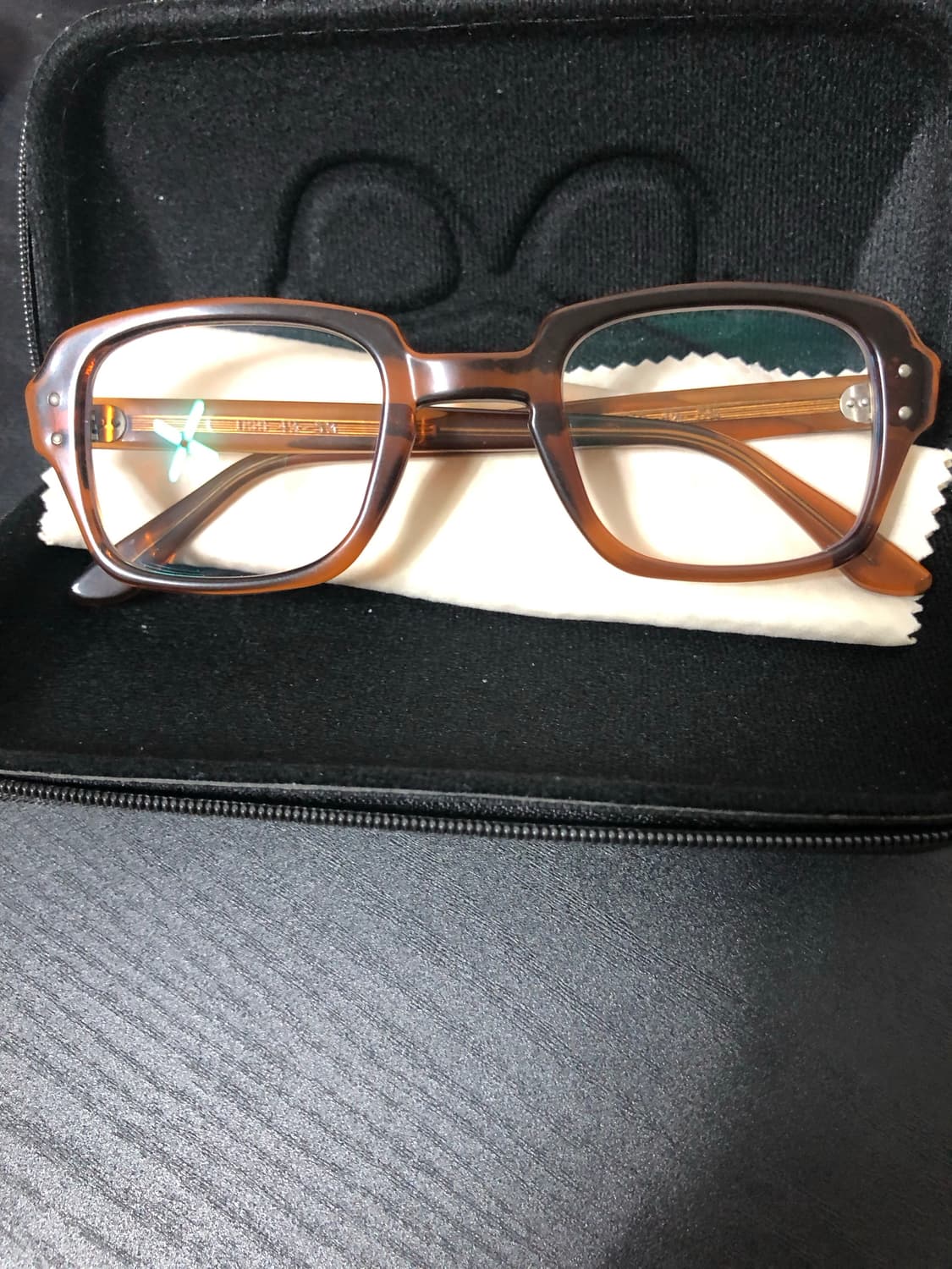 USS BCG 80~90년대 미군 보급 안경 3세대 50-26(폴리싱o) 상품이미지3